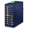 産業用L2/L4マネージドギガビットスイッチ<br><b>IGS-4215-16T2S</b>