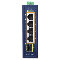 産業用ギガビットPoEスイッチ<br><b>IGS-514PT</b>