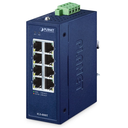産業用ギガビットイーサネットスイッチ<br><b>IGS-800T</b>