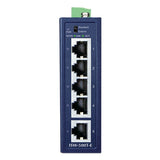 コンパクト産業用5ポート10/100TXイーサネットスイッチ<br><b>ISW-500T-E</b>