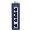 コンパクト産業用5ポート10/100TXイーサネットスイッチ<br><b>ISW-500T-E</b>