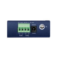 コンパクト産業用4ポート10/100TX 802.3at PoE +1ポート100/100TXイーサネットスイッチ<br><b>ISW-504PT-E</b>