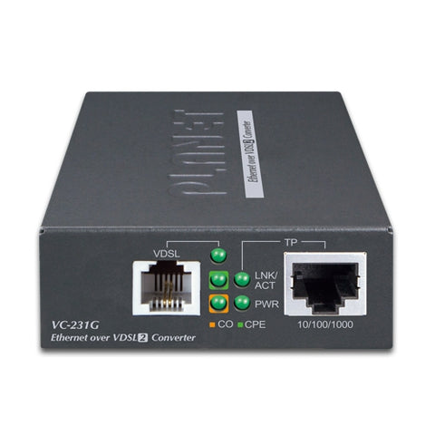 1ポート 10/100/1000T イーサネット-VDSL2コンバーター（G.vectoring対応）<br><b>VC-231G</b>