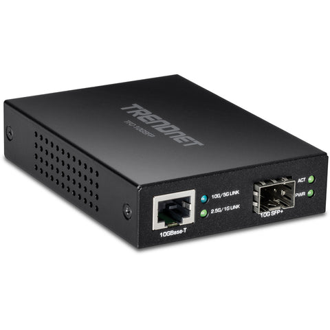 10GBASE-T SFP+光メディアコンバータ<br><b>TFC-10GSFP/A</b>