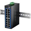 16ポート産業用ギガビットDINレールスイッチ<br><b>TI-G160</b>
