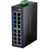 16ポート産業用ギガビットDINレールスイッチ<br><b>TI-G160</b>