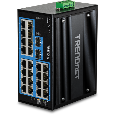 26ポート 堅牢 産業用ギガビットDINレールスイッチ<br><b>TI-G262</b>