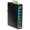 6ポート産業用ギガビットPoE+レイヤ2マネージドDINレールスイッチ<br><b>TI-PG541i</b>