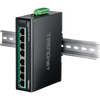 8ポート 産業用ギガビットPoE+ DINレールスイッチ 24-56V<br><b>TI-PG80B</b>