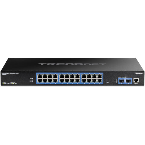26ポート産業用ギガビットL2マネージドラックマウントスイッチ<br><b>TI-RG262i</b>