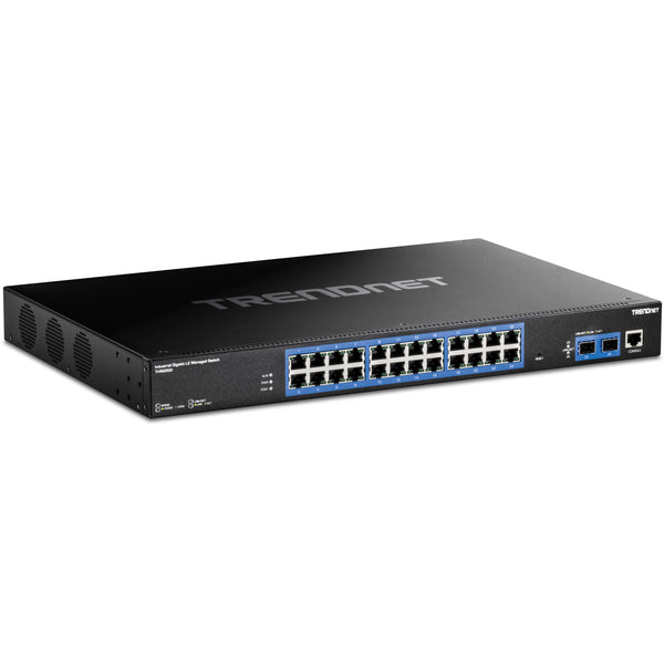 26ポート産業用ギガビット<br>L2マネージド<br>ラックマウントスイッチ<br><b>TI-RG262i</b>