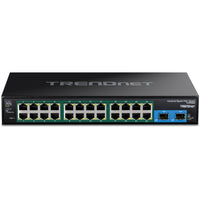 26ポート強化型産業用ギガビット<br>PoE+ラックマウントスイッチ<br><b>TI-RP262</b>