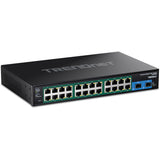 26ポート強化型産業用ギガビット<br>PoE+ラックマウントスイッチ<br><b>TI-RP262</b>