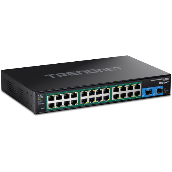 26ポート強化型産業用ギガビット<br>PoE+ラックマウントスイッチ<br><b>TI-RP262</b>