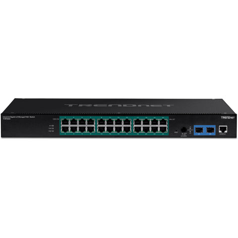 26ポート産業用ギガビットL2マネージドPoE+ラックマウントスイッチ<br><b>TI-RP262i</b>