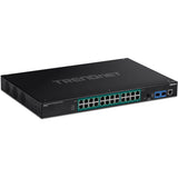 26ポート産業用ギガビット<br>L2マネージド<br>PoE+ラックマウントスイッチ<br><b>TI-RP262i</b>