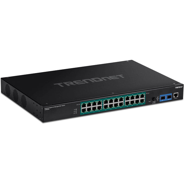 26ポート産業用ギガビット<br>L2マネージド<br>PoE+ラックマウントスイッチ<br><b>TI-RP262i</b>