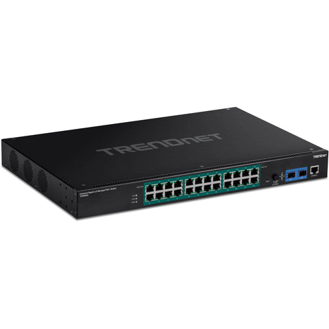 26ポート産業用ギガビットL2マネージドPoE+ラックマウントスイッチ<br><b>TI-RP262i</b>