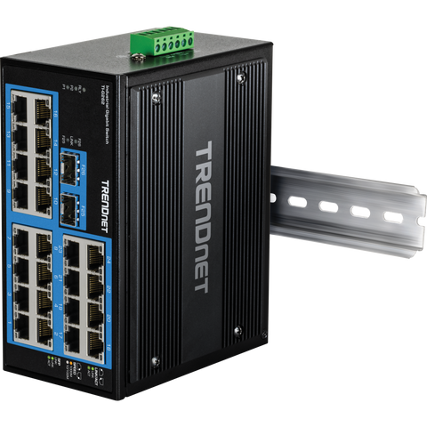 26ポート 堅牢 産業用ギガビットDINレールスイッチ<br><b>TI-G262</b>