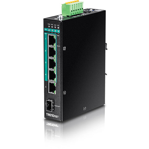 5ポート産業用ギガビットPoE+DINレールスイッチ<br><b>TI-PG541</b>