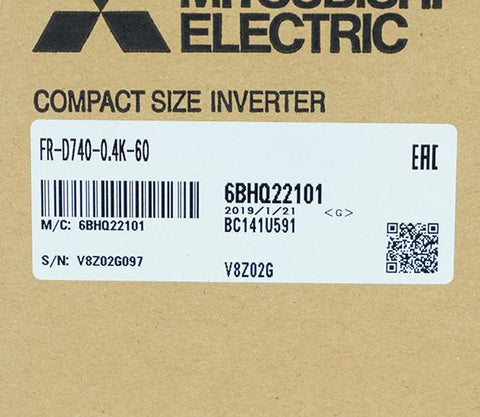 インバータ <b>FR-D740-0.4K-60</b>