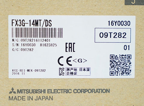 シーケンサ <b>FX3G-14MT/DS</b>