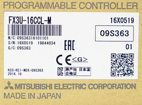 シーケンサ <b>FX3U-16CCL-M</b>