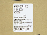 電磁開閉器 <b>MSO-2XT12 1.3A 200V AC100V</b>