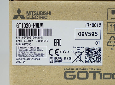 表示器 <b>GT1030-HWLW</b>