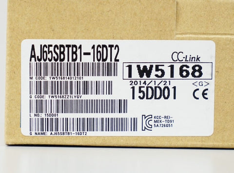 CC-Linkユニット<b>AJ65SBTB1-16DT2</b>