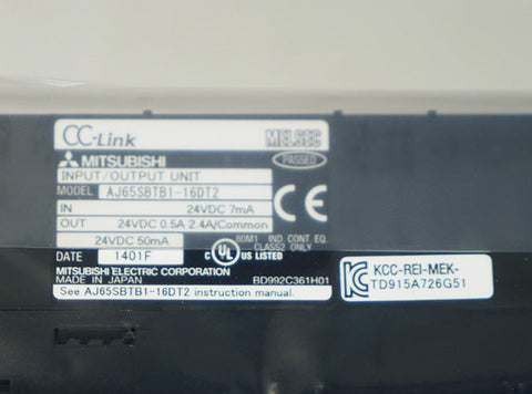 CC-Linkユニット<b>AJ65SBTB1-16DT2</b>