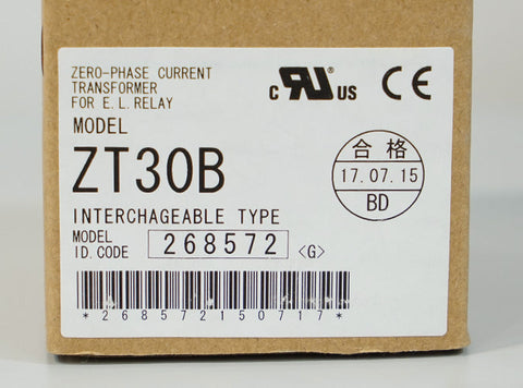 零相変流器 <b>ZT30B UL/CE N</b>