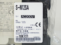 電磁接触器(S-T) <b>S-N12SA AC200V 1a1b</b>