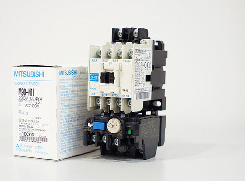 電磁開閉器(MS) <b>MSO-N11 0.4KW 200V AC100V</b>