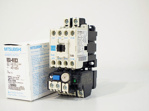 電磁開閉器(MS) <b>MSO-N10CX 0.2KW 200V AC100V</b>