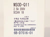 電磁開閉器(MS) <b>MSOD-Q11 2.5A 200V DC24V 1B</b>