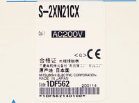 電磁接触器(S-T) <b>S-2XN21CX AC200V</b>