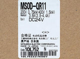 電磁開閉器 <b>MSOD-QR11 0.75KW 200V DC24V</b>
