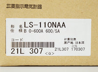 指示計器 <b>LS-110NAA B 0-600A 600/5A</b>