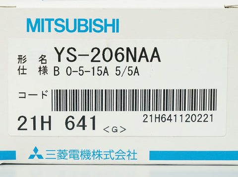 指示計器 <b>YS-206NAA B 0-5-15A 5/5A</b>