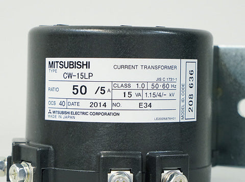 計器用変成器 <b>CW-15LP 50/5A</b>