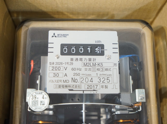 訳あり品】三菱電機製指示計器 M2LM-K5 3P3W 200V 30A 60Hz | DIA-EC