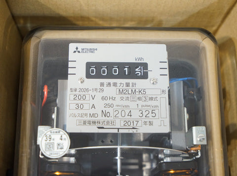 指示計器 <b>M2LM-K5 3P3W 200V 30A 60Hz</b>
