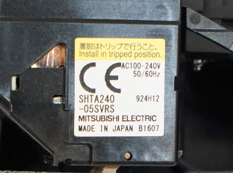 電圧引外し装置 <b>SHTA240-05SVRS</b>