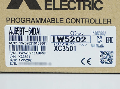 CC-Linkユニット <b>AJ65BT-64DAI</b>