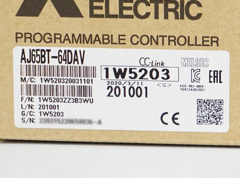 CC-Linkユニット <b>AJ65BT-64DAV</b>
