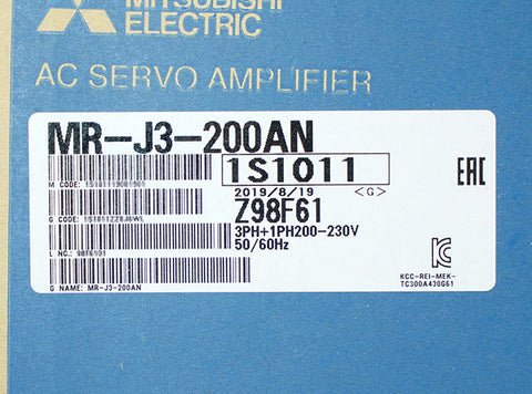 サーボアンプ <b>MR-J3-200AN</b>