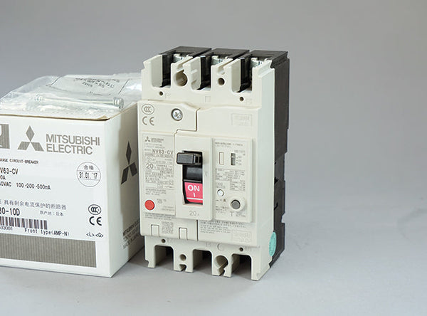 漏電遮断器(NV) <b>NV63-CV 3P 20A 100-440VAC 100/200/500mA</b>