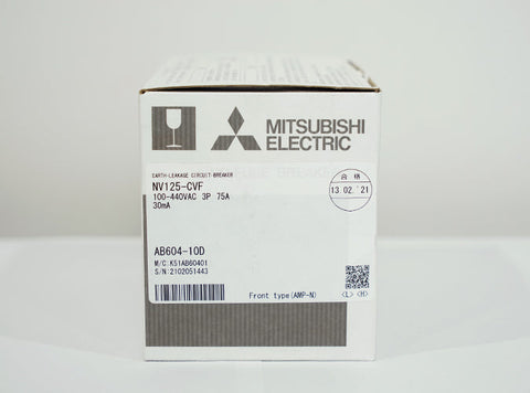 漏電遮断器(NV) <b>NV125-CVF 3P 75A 100-440V 30MA</b>