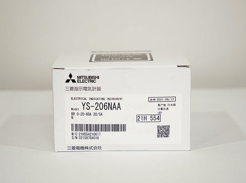 指示計器 <b>YS-206NAA BR 0-20-60A 20/5A N</b>